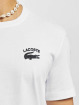 Lacoste T-paidat Chest Croc valkoinen