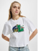 Lacoste T-Shirt Big Logo weiß