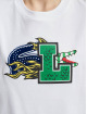 Lacoste T-Shirt Big Logo weiß