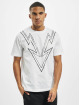 Les Hommes T-Shirt Dart blanc