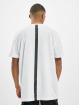Les Hommes T-Shirt Graphic City blanc