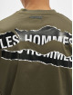 Les Hommes T-Shirt Broken vert