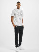 Les Hommes T-Shirty Dart bialy