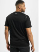 Les Hommes T-skjorter Zip svart