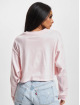 Levi's® Pitkähihaiset paidat Graphic Crop Reese vaaleanpunainen