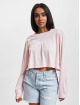 Levi's® Pitkähihaiset paidat Graphic Crop Reese vaaleanpunainen