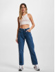 Levi's® Slim Fit Jeans 501® Crop blauw