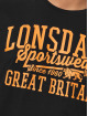 Lonsdale London Camiseta Dervaig negro