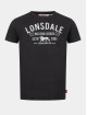 Lonsdale London Camiseta Papigoe negro