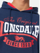 Lonsdale London Hoodie Stotfield blå