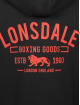Lonsdale London Hoodies con zip Latheron nero