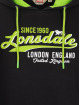 Lonsdale London Hoodies 115065 čern