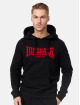 Lonsdale London Hoodies Hooded One Tone čern