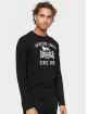Lonsdale London Maglietta a manica lunga Auldearn nero
