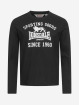 Lonsdale London Maglietta a manica lunga Auldearn nero