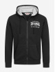 Lonsdale London Sudaderas con cremallera Lintmill negro