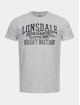 Lonsdale London T-paidat Dervaig harmaa