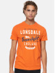 Lonsdale London T-paidat Tobermory oranssi