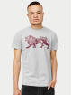 Lonsdale London t-shirt Endmoor grijs