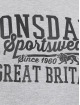 Lonsdale London T-shirt Dervaig grå