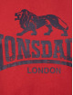 Lonsdale London T-shirt Silverhill rosso
