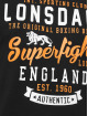 Lonsdale London T-shirt Tobermory svart