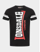 Lonsdale London T-shirt Polbain svart