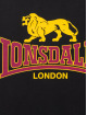 Lonsdale London t-shirt Taverham zwart