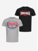 Lonsdale London Trika Gearach šedá