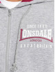 Lonsdale London Zip Hoodie Lintmill grå