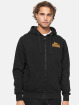 Lonsdale London Zip Hoodie Carnach čern