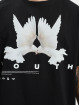 Lost Youth T-skjorter "Dove" svart