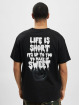 Lost Youth T-skjorter "Life Is Short" svart
