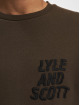 Lyle & Scott Puserot Ripple Logo oliivi