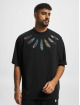 Marcelo Burlon T-Shirt Collar Feathers Over noir