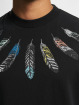 Marcelo Burlon T-Shirt Collar Feathers Over noir