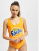 Merchcode Badeanzug Ladies Fanta Logo orange