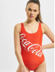 Merchcode Bathing Suit Ladies Coca Cola Logo red