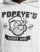 Merchcode Bluzy z kapturem Popeye Barber Shop bialy