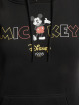 Merchcode Bluzy z kapturem Mickey Writing czarny