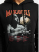 Merchcode Bluzy z kapturem Tupac Makaveli czarny