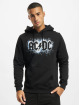 Merchcode Bluzy z kapturem ACDC Shattered czarny