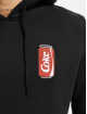 Merchcode Hoody Coca Cola Emb Can schwarz