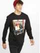 Merchcode Pullover Darth Vader Piano black