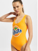 Merchcode Strój kąpielowy Ladies Fanta Logo pomaranczowy
