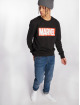 Merchcode Swetry Marvel Logo czarny