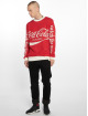 Merchcode Swetry Coca Cola Xmas czerwony