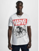 Merchcode T-paidat Avengers Smashing Hulk valkoinen
