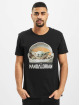 Merchcode T-Shirt Baby Yoda Mandalorian Logo black