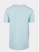 Merchcode t-shirt Ladies Mariah Rainbow blauw